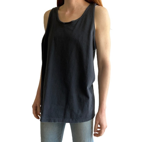Designer Womens Folt Blank Cotton Tank Top Size Small - Picture 4 of 4